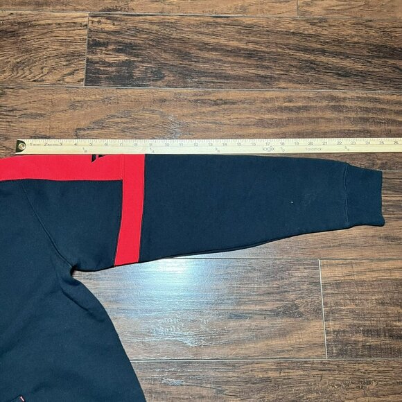 Fanatics Calgary Flames Pullover Hoodie Red Black Men’s Size Medium - Picture 6 of 7